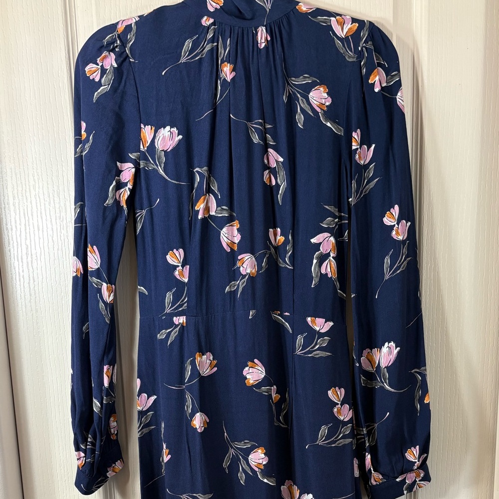 Clayton Brig - Floral Long Sleeve Dress, Size Small.